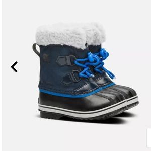 Sorel Kids Yoot Pac Nylon Boot size Toddler 9 Navy